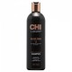 atgaivinantis plaukus šampūnas su juodųjų kmynų aliejumi CHI LUXURY