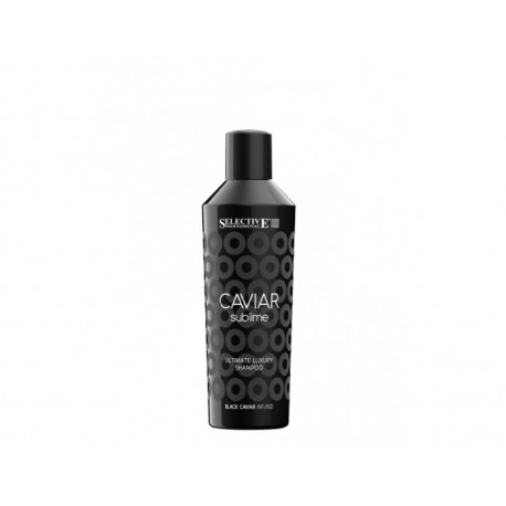 SELECTIVE CAVIAR SUBLIME ULTIMATE LUXURY SHAMPOO Šampūnas su juodaisiais ikrais, 250 ml