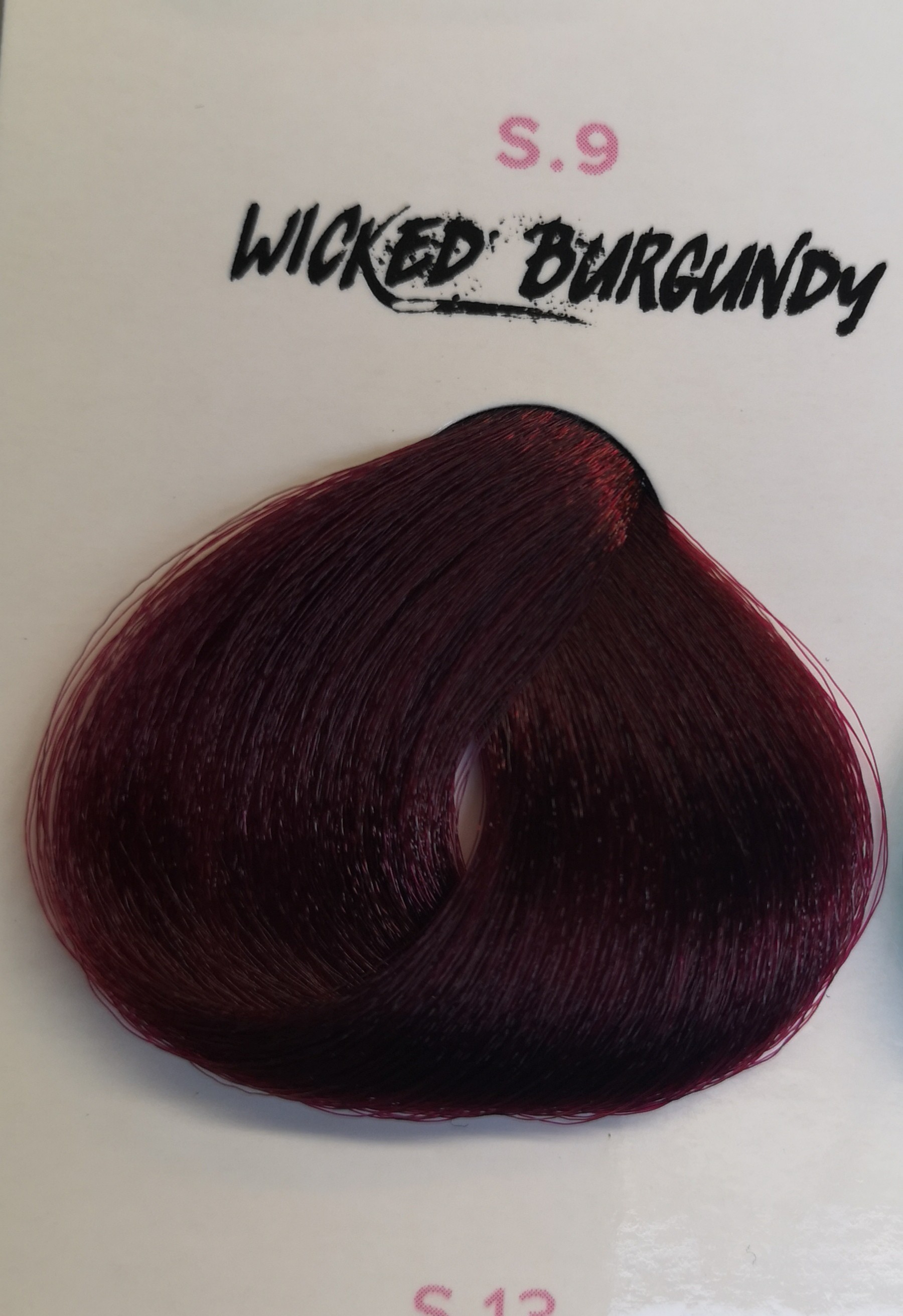 wicked burgundy